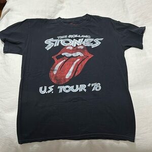 Rolling Stones black t shirt